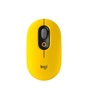 Logitech | Logitech POP M350 Quiet Mouse Wireless Bluetooth Noiseless Buttons Silent Scroll Portable Slim for Shared Office MacBook Laptop