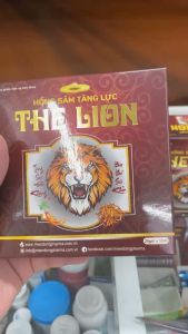 HỒNG SÂM TĂNG LỰC THE LION(20 ống)