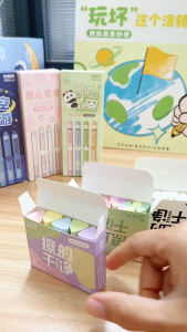 ยางลบ 1 กล่อง 5 ชิ้น/เซ็ต ยางลบดินสอทรงสามเหลี่ยม สําหรับโรงเรียนสํานักงาน สินค้าพร้อมส่งในไทย