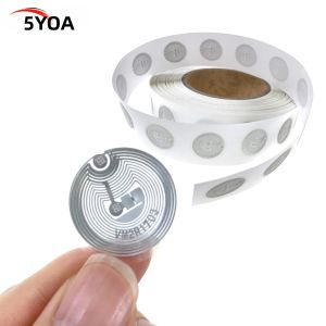 50/100 Chiếc 5YOA Thẻ UID 13.56 MHz Có Thể Ghi Lại Miếng Dán Trống ISO 14443A Sao Chép Nhãn Nhân Bản S50 1K Ướt Inlay Cho Thẻ Kiểm Soát Truy Cập