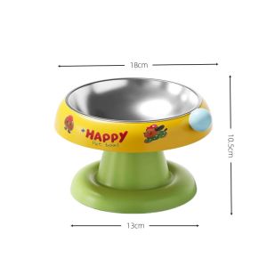 VOA | Non-Slip Cervical Care Pet Feeding Bowl Stainless Steel