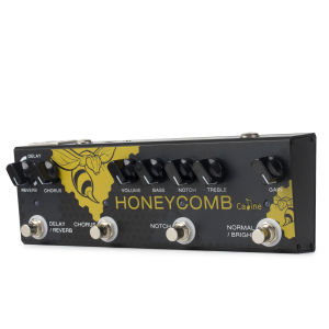 IRIN | Caline CP-48 Honey Comb Acoustic Guitar Multi-effects Pedal Guitar Chorus Delay Reverb Equalizer Pedal Guitar Parts Accessories