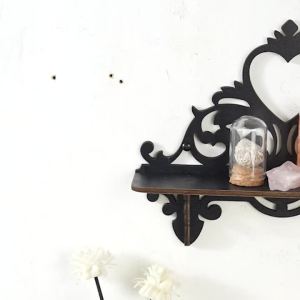 1PC Sáng Tạo Họa Tiết Cây Nho Hình Trái Tim Treo Tường Có Giá Để Đồ DIY Lắp Ráp Bằng Tay Bằng Gỗ Thủ Công Mỹ Nghệ Phong Cách Hiện Đại Trang Trí Nhà