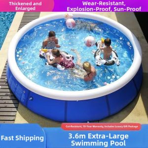 TAOZIAWA | Inflatable Folding Thickened Family Pool