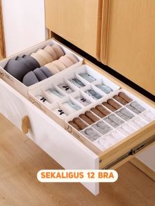 Kotak Penyimpanan HSB181: Solusi Serbaguna untuk Pakaian Dalam & Kaos Kaki