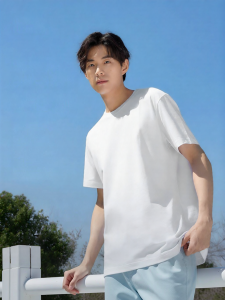 Semir | Antibacterial Pure Cotton Round Neck T-shirt White