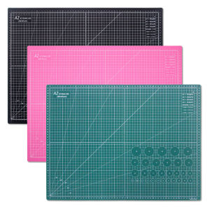 A2 Self-Healing Cutting Mat 23.6x17.7 Inch Multipurpose Craft Mat for DIY/Office/School/Quilting Non-Slip Gridded Work Surface