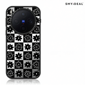 Smyideal | Magnetic Phone Case Unique Grid & Flower Design 4 Models