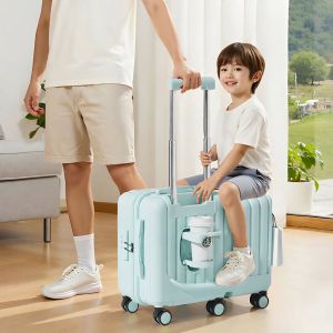 Vali Trẻ Em Đa Năng Nhẹ Có Thể Ngồi 20 Inch