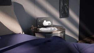 GEAR WALKER 4-in-1 Wireless Charger with RGB Light & Digital Clock 15W Fast Charging Magnetic Dock Station for iPhone iWatch AirPods Android Smartphones