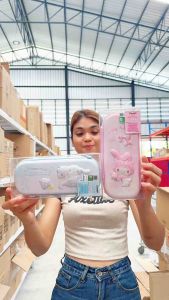 มายเมโลดี้ กระเป๋าดินสอ ลาย My Melody Cinnamoroll การ์ตูนนูนๆ 3D พร้อมส่งในไทย