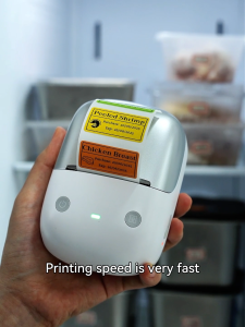 【Freezing Label】NIIMBOT B1/B1Pro/B2/B2Pro/B21/B21Pro/B3S/B31/B4 Freezing Label Sticker Refrigerator Classification Food Waterproof Thermal Label Paper