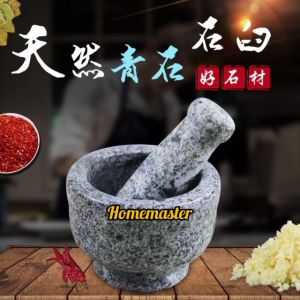 8cm/10cm/12cm Mortar And Pestle/Granite Stone Mortar And Pestle Kitchen/Penumbuk Lesung Batu/Mini Lesung Batu