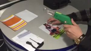 มีดร้อนไฟฟ้า 100 วัตต์ - Hand Held Hot Heating Knife Cutter Tool for Rope and Fabric Cutting