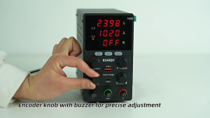 KUAIQU DC Power Supply 30V 10A Adjustable Bench Power Supply  OCP OVP Protection OUTPUT Buzzer Voltage Regulator Switch  Lab Power Supply  for Phone repairbattery charging