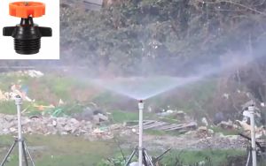 360 Degree Automatic Sprinkler Irrigation Head Adjustable Spray Nozzles Sprinkler Industry Garden Supply Agriculture Atomizer Nozzles Garden Watering Irrigation Sprinkler for watering plants Vegetables Lawn Adjustable Watering Tool