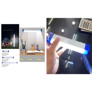 LAMPU LID TERANG UNTUK CAMPING OUTDOOR DAN BELAJAR SISTEM CAS BISA PAKAI POWERBANK LAMPU LED DARURAT PANJANG USB CHARGING / NEON T7 USB BOLAM LED PORTABLE EMERGENCY MATI LAMPU