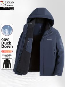 TUCANO | Warm Durable Elderly Mens Winter Down Jacket