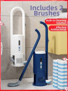 BAOJIAJIE | Two-head No Blind Spot Toilet Brush Disposal