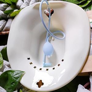 Chậu Xông Vùng Kín Bô xông vùng kín Sau Sinh Chậu Xông Vùng Kín gấp gọn tiện lợi