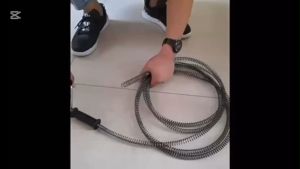 Household Hand Sewer Pipe Unblocker Spring Pipe Dredging Tool Kitchen Bathroom Sink Drain Clog