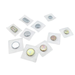 10PCs/Set PVC Magnetic Buckle Invisible Magnetic Button Metal Sew Magnetic Button for Bag / Clothing