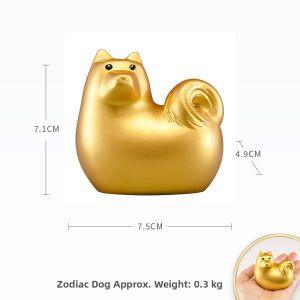 BAINAYUAN | Zodiac Sheep Figurine Brass Artisan Craft