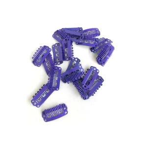 50pcs U  2.3cm Wig Clips For Human Hair Extensions/Weaving Extensions Medium Professional Salon Accessories Black Brown Blonde