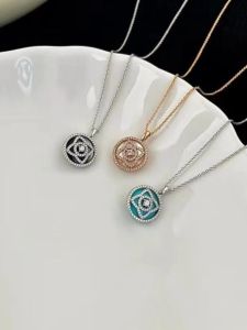 Silver Plated 18K Gold Lotus Shell Necklace Womens Original Design Birthdays Valentines Day Gift Cross Chain Fashion Jewelry