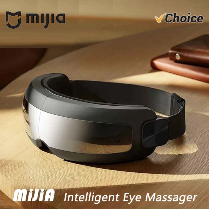 MiJia | Mijia Smart Eye Massager Hot compress Zone Massage Visual Folding Massage Glasses Custom Eye Health Work With Mi Home APP