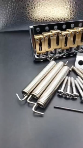 Bridge Gitar Guitar Elektrik Electric Stratocaster BG-1007-6 String Chrome Brass