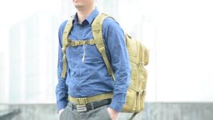 2024Waterproof 35/45L Outdoor Oxford Backpack Tactical Man Sports Camping Hiking Equipment Bags  Large Capacity Travel