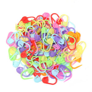 200 Chiếc Móc Kim Đa Năng Nhiều Màu Sắc Chất Liệu Nhựa Dùng Để Đánh Dấu Mũi Khâu Phụ Kiện Đan Móc Cho Người Làm Thủ Công