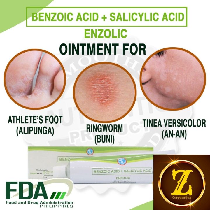 EFFECTIVE ANTI FUNGAL CREAM ENZOLIC Benzoic Acid +Salicylic Acid for hadhad nuni alipunga