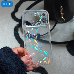 UGP | Exclusive Laser Fish Pattern Transparent Stylish iPhone Case