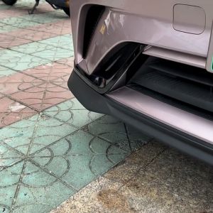 BYD Dolphin Car Accessories Carbon Fiber Front Fog Light Trim Exterior Car Accessories Garnish Cover sporty New 2pcs/set
