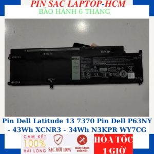 Pin Dell Latitude 13 7370 Pin Dell P63NY - 43Wh XCNR3 - 34Wh N3KPR WY7CG
