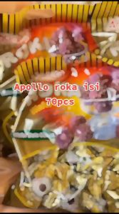 Coklat Appolo roka mini bar isi 1 pack 50pcs