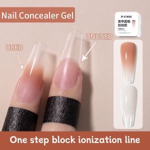 RS NAIL 5g Nail Concealer Gel UV Soak Off Varnish Slapped Gradient Effect Lacquer Concealer Glue Nail Polish for Nail Art Salon