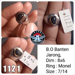 Kalimaya Banten Kode 1121 Ring Monel size 7/13