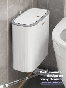 youqin | High-capacity Compact With Cover Garbage Bin