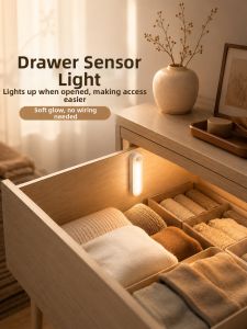 XLYS | Drawer-activated Automatic Light Sensor Light Magnetic Wireless Installation