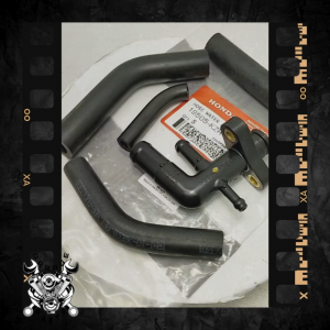 PIPA SAMBUNGAN DAN SELANG RADIATOR HONDA KZR VARIO 125 OLD TECHNO LED 150 OLD LED ASLI ORI HAM HGP