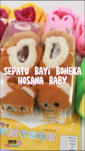[PACKING MIKA] Sepatu Bayi Boneka Lucu by HOSANA Baby