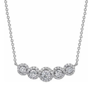 Huitan Luxury Cubic Zirconia Pendant Necklace for Female Brilliant Neck Jewelry Delicate Birthday Gift Party Women Accessories