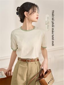 INMAN | Áo Thun Rộng Giản Dị Chống Lão Hóa Màu Khối