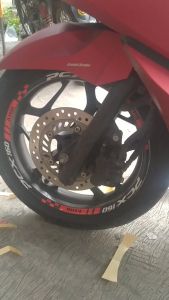 Stiker Cutting Lis Velg Motor Honda PCX 160