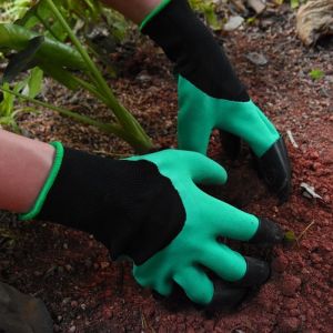 8Pcs Hand Claws Gardening Digging Claws - Waterproof ABS Plastic Work Gloves Durable Doting Plant Propagation Outdoor Tools