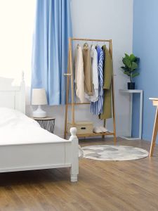 🇸🇬 Natural Bamboo Clothes Rack Stand / Clothes Rack Drying / Clothing Stand / Coat Hanger / Hat Shoes Rack / Floor Standing Coat Rack / Bag Hanger