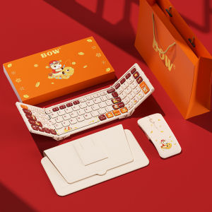 B.O.W | Compact Foldable Bluetooth Keyboard and Mouse Set